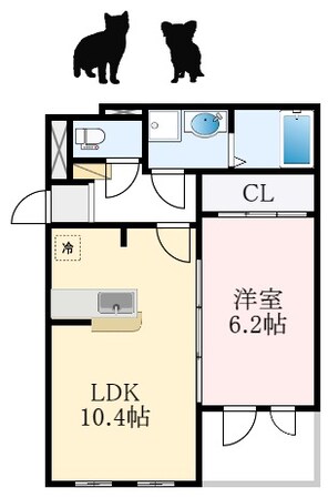 ポルチュラーカの物件間取画像